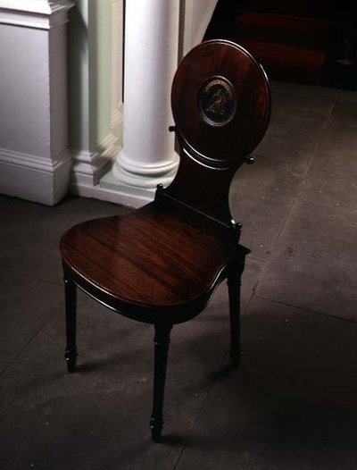 Silla de salón por Gillows de Lancashire, 1785 de English School